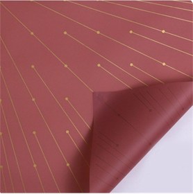 Resim 20 Adet Blomsterbuket Ambalaj Kağıdı Kırmızı Kırmızı 