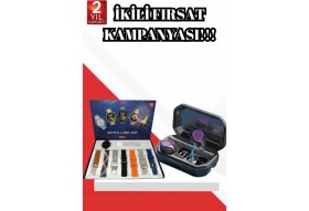 Resim İntora 2025 Model Çok Kordonlu Akıllı Saat ve Bluetooth Kulaklık El Fenerli 