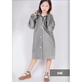 Resim AyrStore Kapüşonlu Çocuk Yağmurluk 