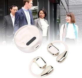 Resim Jectse Aktif Gürültü Engelleme Ile Gerçek Zamanlı Kulaklık Tercüman 5.4 Dil Tercüman Kulaklık Yolculuklar Için Şık Tasarım 2 Paket (BROWN) 