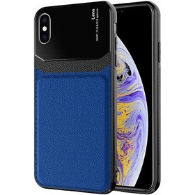 Resim Apple iPhone Xs Uyumlu Kılıf Deri Tasarım Sert Lens Koleksiyonu, Yüksek Malzeme Kalitesi 