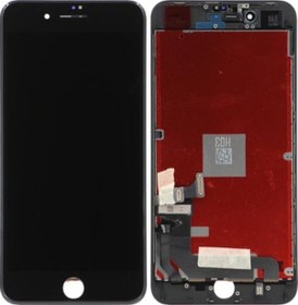 Resim Apple Uyumlu iPhone 8 Plus Hk Lcd Ekran Dokunmatik Siyah 
