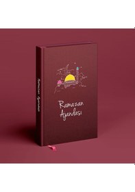 Resim Ahlâ Ramazan Ajandası Özel Seri - Bi Dünya Haber Bordo 