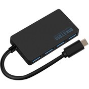 Resim Usb Type C Hub 4 Port 3.0 Usb Çoklayıcı Type C Usb 3.0 Çoklayıcı 