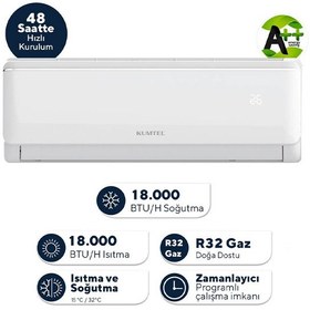 Resim Kumtel Sugi KMSAC-18 18000 Btu A++ Inverter Duvar Tipi Klima 