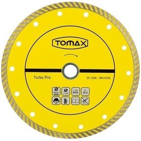 Resim Tomax Turbo Elmas Granit - Mermer Kesici Daire Testere 230 Mm 