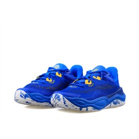 Resim Under Armour Curry Splash 24 Unisex Basketbol Ayakkabısı 3027636-401 Mavi 