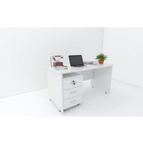 Resim ELİZZA Modüler Dünyası - Park Çalışma Masa Takımı 140'lık 