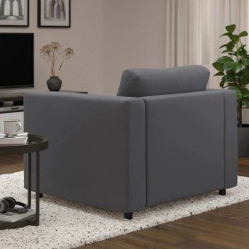 Resim IKEA Gri Şık Kanepe - Tekli Koltuk 