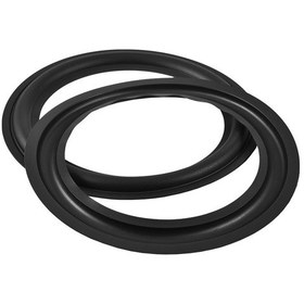 Resim Moveevo 2 Adet 178c Gummi Hoparlör Kenarı, 8 İnç Jbl/hivi İçin Değiştirme, Kaliteli Gummi, Düşük Ses İçin İyi Efekt 