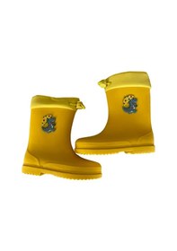 Resim Konçlu Erkek Çocuk Yağmur Çizmesi 26-35 Sarı Sarı 