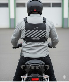 Resim MOTOANL Motosiklet Ve Bisiklet Çok Cepli Yelek Tipli Göğüs Çanta Lüx Motor Çantası Yeni 