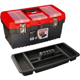 Resim İzeltaş 8440 Takım Çantası Plastik 19" Kırmızı-Siyah - 8440331019 