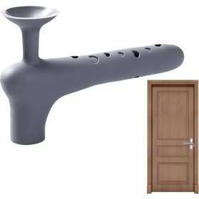 Resim Kapı Kolu Kılıfı – Gürültü Azaltıcı Stoper, Çizik ve Darbe Koruyucu, Antistatik, Kaymaz Yüzeyli, Kolay Takılabilir Vantuzlu Kapı Koruma Kılıfı 