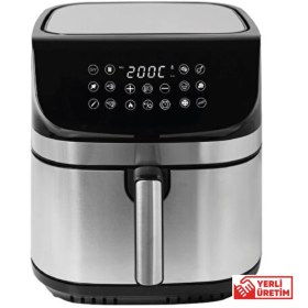 Resim Onvo Sağlıklı ve Pratik 9l Elektrikli Fritöz, Hızlı ve Güvenli Pişirme 