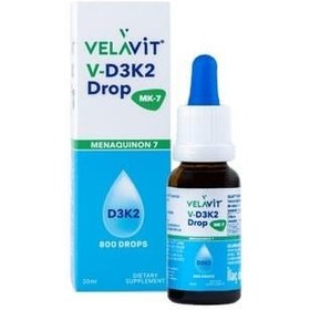 Resim Velavit V-D3K2 Drop 20 ml 