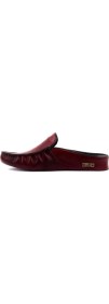 Resim Sail Laker's - Bordo Deri Erkek Ev Terliği 110-558-E 