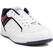 Resim WİCKERS 1777 Beyaz_Bordo Erkek Sneaker Günlük Spor Ayakkabı Beyaz - Bordo 
