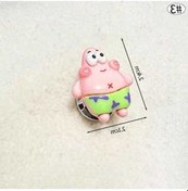 Resim Yapışkanlı Tuvalet Tırnakları - Eğlenceli Spongebob Figürleri & Pratik Düğme 112 