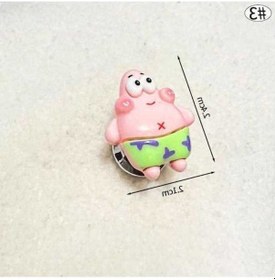 Resim Yapışkanlı Tuvalet Tırnakları - Eğlenceli Spongebob Figürleri & Pratik Düğme 112 