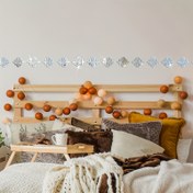 Resim 12 Adet Bohem Tarzı Akrilik Ayna Duvar Çıkartmaları, İris Çiçeği Tasarımı, 6.99cm x 5.49cm, Kendinden Yapışkanlı Duvar Sanatı Ev Dekoru İçin - Oturma Odası, Mutfak, Yatak Odası, Banyo, Sevimli Oda Dekoru İçin Mükemmel 