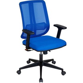 Resim Paris Fileli Çalışma Koltuğu Mavi 