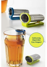 Resim Paslanmaz Çelik Çay Süzgeci Asılabilir Bitki Çayı Süzgeci Bitki Ç 