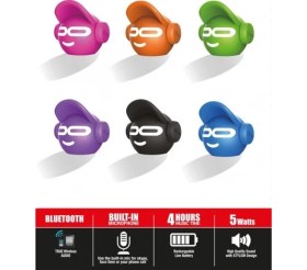 Resim iDance Beat Dude Mini Bluetooth Hoparlör Siyah IBDM100 