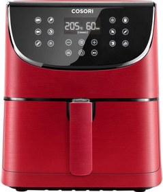Resim Cosori Premium XXL Airfryer 5.5 lt Yağsız Kırmızı Fritöz - TEŞHİR 