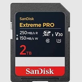 Resim SANDISK SDSDXXD-2T00-GN4IN 2TB Extreme PRO® SDXC™ UHS-I Card 250MB/s 150MB/s 