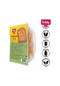 Resim Schar Pan Rustico Glutensiz Lifli Ekmek 250 gr 3 Adet 