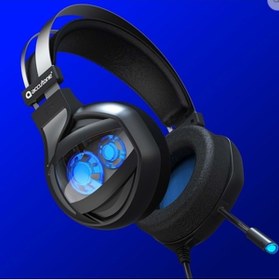 Resim ACCUTONE Halo Işıklı Usb Oyuncu Kulaklığı 
