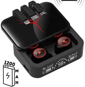 Resim QÜMÜŞ EM88 Plus Powerbank Dijital Gösterge Gaming Bluetooth Kulaklık Huawei P30 Lite Uyumlu 