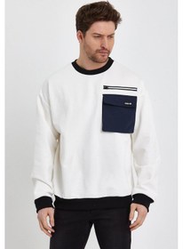 Resim Alexander Gardi Alexandergardı Cep Detaylı Sweatshirt E23-75500 001 