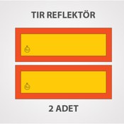 Resim ECE90 Tüvtürk Uyumlu Dorse Reflektör (YAPIŞTIRMA) 