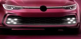 Resim Volkswagen Golf 8 Uyumlu GTI Ledli Panjur 