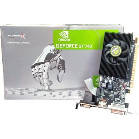 Resim Turbox GT740 Nvidia GDDR3 128Bit Vga.Dvi.Hdmi Tek Fan 4GB Ekran Kartı (BOX) 