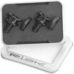 Resim Ranyeek Titanyum Kare Delik Bisiklet Göbek Vidaları M8 15mm, Su Geçirmez, Hafif Ve Dayanıklı, Siyah Renk Siyah 