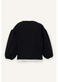 Resim Defacto Oversıze Desenli Sweatshırt Kız Bebek G8109a526spbk81 Siyah-bk81 