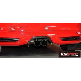 Resim Ford Focus 3 St Egzoz Çerçevesi Fiberglass Boyasız 