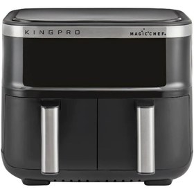 Resim King Kyf32 Magic Chef + Dual Airfryer Pişirme Robotu 