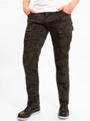 Resim Tech90 Kevlar Kamuflak Motosiklet Pantolonu Cargo Stroker 5005 