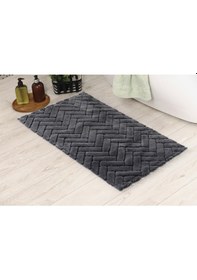 Resim Cotton Box Pamuklu Paspas Zibby Koyu Gri 60x100 Koyu Gri 