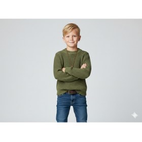 Resim Cloudy Kids Erkek Çocuk Regular Fit Basic Triko Kazak 