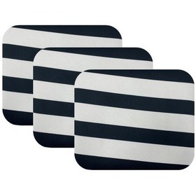 Resim Knsz Oturma Minderi 3 Lü Zengin&mağrur&uslu Tuan Kumaş Tel Bar Sandalyesi İçin Siyah 