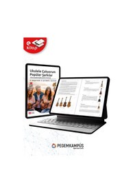 Resim Ukulele Çalıyorum Popüler Şarkılar Video Destekli Popüler Şarkılar Karekod E-kitap 