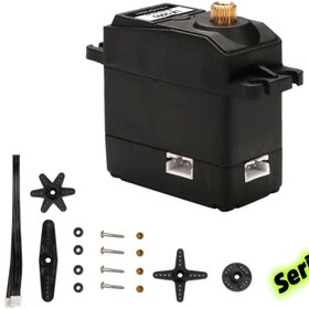 Resim Genel Markalar LX-1501 17KG Yüksek Torklu Robot Servo Motor 240° 