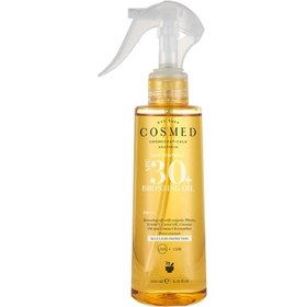Resim Cosmed Sun Essential Bronzing Oil SPF30 Bronzlaştırıcı Güneş Yağı Sprey 200 ml 