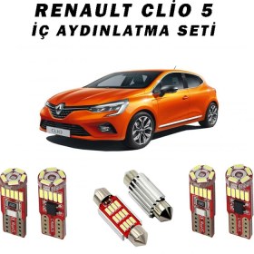Resim Gpr Renault Clio 5 Iç Aydınlatma Beyaz Ampul Seti (Canbus) 