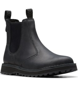 Resim Clarks Siyah Erkek Bot Solsbury Easy 